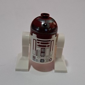 LEGO Star Wars R4-P17 Dark Red Astromech Droid 75006 Minifigure!