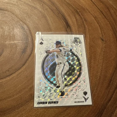 2022 Panini Mosaic - Aces Corbin Burnes #A-11 Mosaic Prizm - Image 1 of 2