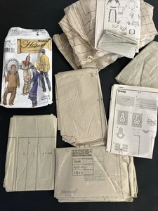 Simplicity Pattern 5446 Costume Native American Indian Adult Sizes Cut - Picture 1 of 13