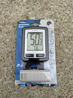 La Crosse Technology Wireless Temperature Station Indoor Outdoor Weather One - Image 1 of 2