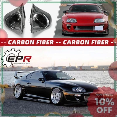 Espejo retrovisor lateral de fibra de carbono para Toyota (LHD) Supra Mk4 A80 JZA80 Foto 1 de 4
