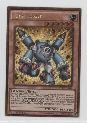 Junk Giant 1st Ed. YuGiOh Premium Gold: Return of the Gold #PGL2-EN001 - Image 1 of 2