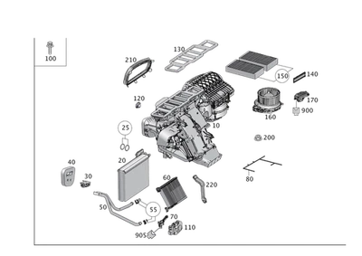 Kit de piezas originales Mercedes-Benz tubería 166-830-86-15-64 Foto 1 de 2