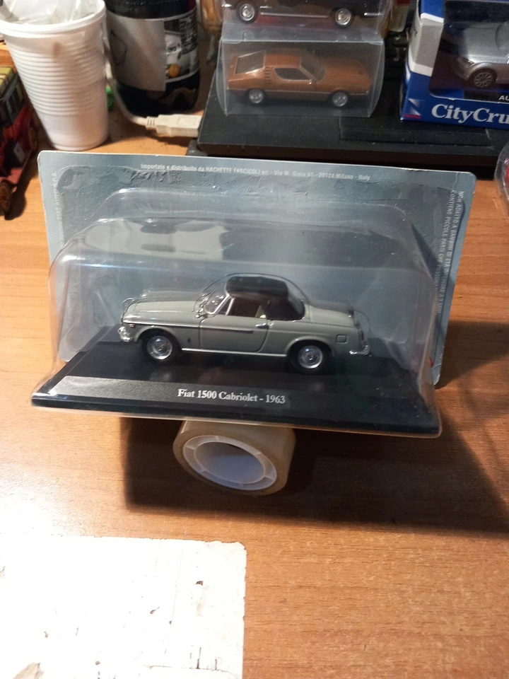 HACHETTE FIAT 1500 CABRIOLET 1963 SCALA 1/43  - Immagine 1 di 1