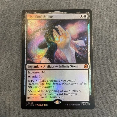 The Soul Stone #66 (Foil) SPM NM/M MTG Spider-Man - Image 1 of 4