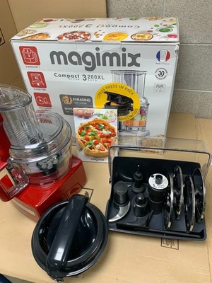 Magimix Robot da cucina 3200xl rosso COME NUOVO - Immagine 1 di 4