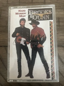 Brooks & Dunn - Hard Workin' Man - Cassette Tape - 1993 Arista: VG+  - Picture 1 of 3