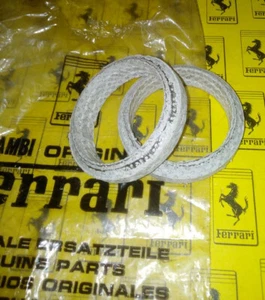 FERRARI DINO 308 GT4 - 308 GTB TWO EXHAUST SEALING RING (191) - Imagen 1 de 3