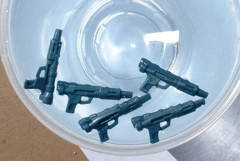 5 LOT FLOAT REPRO Bespin/Hoth 1980 Weapon Lando,Rebel,Guard,Han Vintage Star War Cover