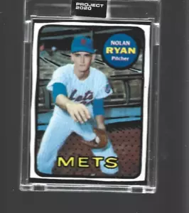 2020 Topps Project 2020 Nolan Ryan Art Card #87 Mets - Picture 1 of 2