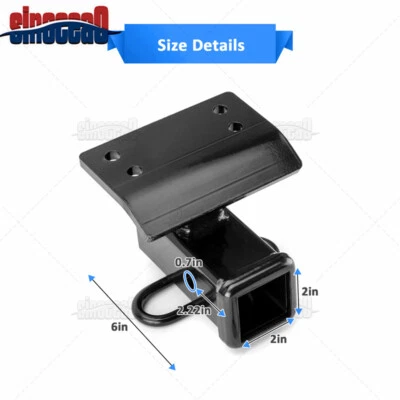 Receptor de enganche de remolque de 2" para Volkswagen Tiguan Clase 3 2009-2017  Foto 1 de 4