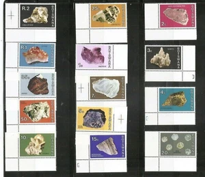 Botswana SC # 114-127 Minerals, Precious And Semi-Precious Stones . MNH - Picture 1 of 1