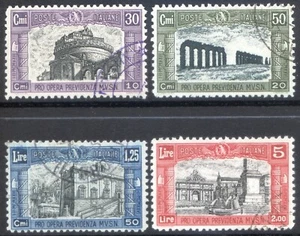 Regno d'Italia 1928 Milizia II S46 n. 220/223 usati (m1411) - Picture 1 of 2