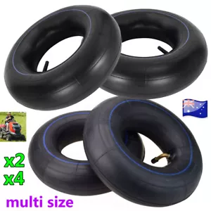 2/4X Inner Tube Tire Bent/Straight Valve for Trolley Cart Mower Wheelbarrow ATV - Picture 1 of 9