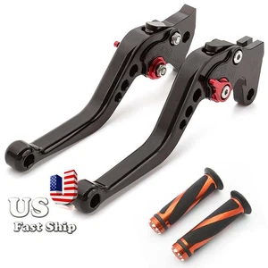 For Honda CBR1000RR/FIREBLADE/SP 2008-2015 2016 Brake Clutch Levers+Grip Short - Picture 1 of 9