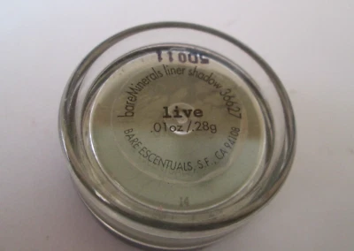 Bare Minerals LIVE  Eye Liner Shadow .01 oz/ .28 g Rare - Image 1 of 3