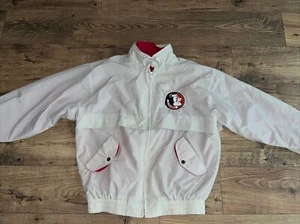 Lee Sport Mens FSU Florida State Seminoles Tan Jacket Large - Picture 1 of 7