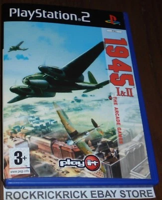 PLAYSTATION 2 GAME 1945 I&II THE ARCADE GAME PAL INCLUDES MANUAL - Image 1 of 3