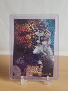 robert smith minnesota vikings card 1998 flair showcase grace row 1 -77