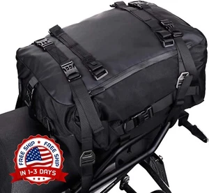 Bolsa para alforja de motocicleta 30 l multifuncional impermeable poliéster NEW - Picture 1 of 8