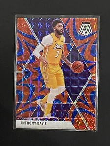 Anthony Davis 2019-20 Panini Mosaic Basketball Blue Reactive #18 Lakers - Picture 1 of 2