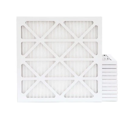 Glasfloss 12x12x1 MERV 13 (FPR 10) Pleated Air Filters. 12 PACK. - Image 1 of 4