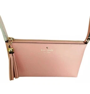 Kate Spade Amy Donut Pink Smooth Leather Crossbody WKRU4856 NWT $198 - Picture 1 of 5