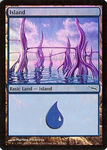 MTG - Mirrodin - Island #293 - Foil - Various conditions - Picture 1 of 1