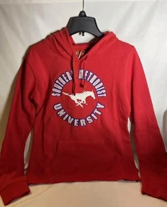 Southern Methodist University Mustangs SMU Pullover Hoodie College Sweatshirt L - Picture 1 of 1