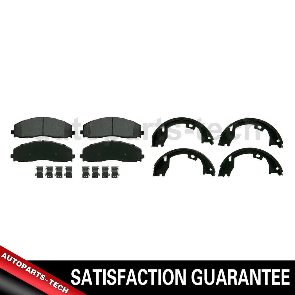 Juego de 2 pastillas de freno de disco de freno Wagner zapata de freno de estacionamiento delantera trasera para Ford F-350 Foto 1 de 4