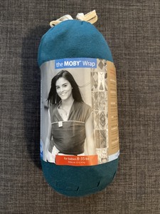 moby wrap teal