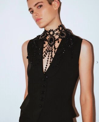 XL COLLAR CUENTAS ZARA  Foto 1 de 3