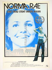 Original Filmposter Filmplakat A1 Norma Rae eine Frau steht ihren Mann