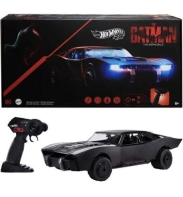 Hot Wheels RC The Batman  Original Edition Batmobile 1:10 Diecast REMOTE CONTROL - Image 1 of 4
