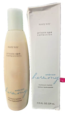 Loción Mary Kay Private Spa Collection EMBRACE HARMONY ~ 7,75 fl. oz nueva en caja descontinuar Foto 1 de 4