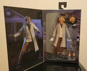 NECA Doc Brown 7" Action Figure - Back To The Future NEW - Picture 1 of 5