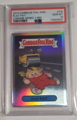 2013 Topps Chrome Garbage Pail Kids 31b FLAT PAT Refractor PSA 10 P0P 1 - Image 1 of 4