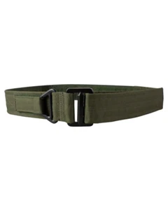 Tactical Rigger Belt Green Rappelling Heavy Duty Webbing Buckle Military Army - Picture 1 of 1