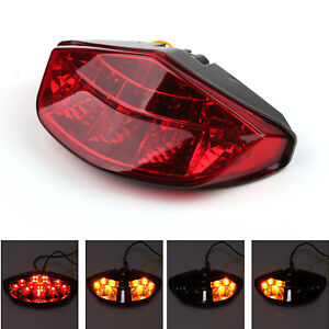 Integrated LED Tail Light Turn signal For DUCATI Monster 696 795 796 1100 Red
