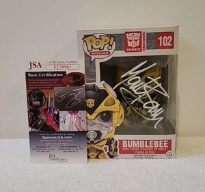 Funko Transformers Bumblebee #102 Firmado Mark Ryan Certificado de Autenticidad JSA - Imagen 1 de 15