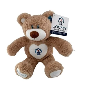 Jockey Being Family Plush Teddy Bear With Embroidered Heart Logo Plaid Pajamas - Picture 1 of 18