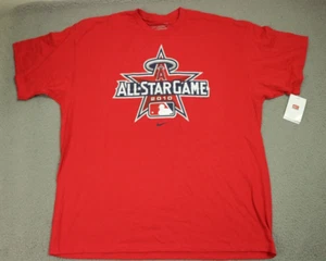 Nike Los Angeles Angels All Star Game Shirt Men's Size 2XL Red 2010 - Picture 1 of 12
