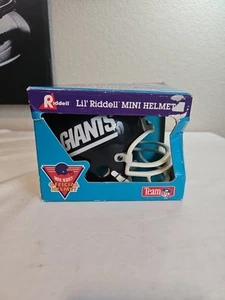 Vintage New York Giants NFL Riddell Mini Football Helm 90er Jahre. Neu im Karton!! - Bild 1 von 6