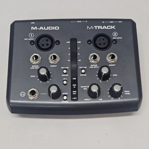 M-Audio M-Track Interfaccia Audio USB Usato Buone Condizioni NO CAVI INCLUSI - Foto 1 di 4