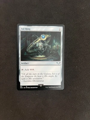 Sol Ring #250 [Warhammer 40K] Magic MTG Cards LP - Image 1 of 2