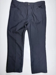 Wrangler 852NV Herren Arbeitshose dunkelblau Größe 40x30 Polyestermischung - Bild 1 von 9