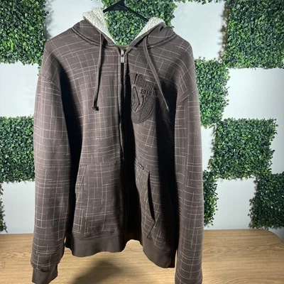 VTG Volcom Hoodie Mens SZ Large  Y2K Fleece Streetwear  90's - Image 1 of 4