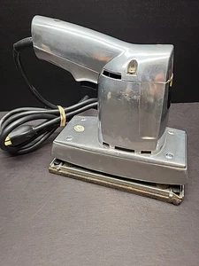 Vintage Heavy Duty Stanley Finishing Sander Type H37 Model 02 Collectible Works  - Picture 1 of 23