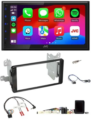 JVC Bluetooth USB Lenkrad 2DIN DAB Autoradio für Mitsubishi Outlander 14-18 akti - Bild 1 von 4