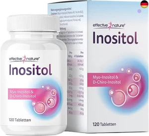 effective nature Inositol Tabletten 120 Stück - Myo & D-Chiro im Optimalen - Bild 1 von 7